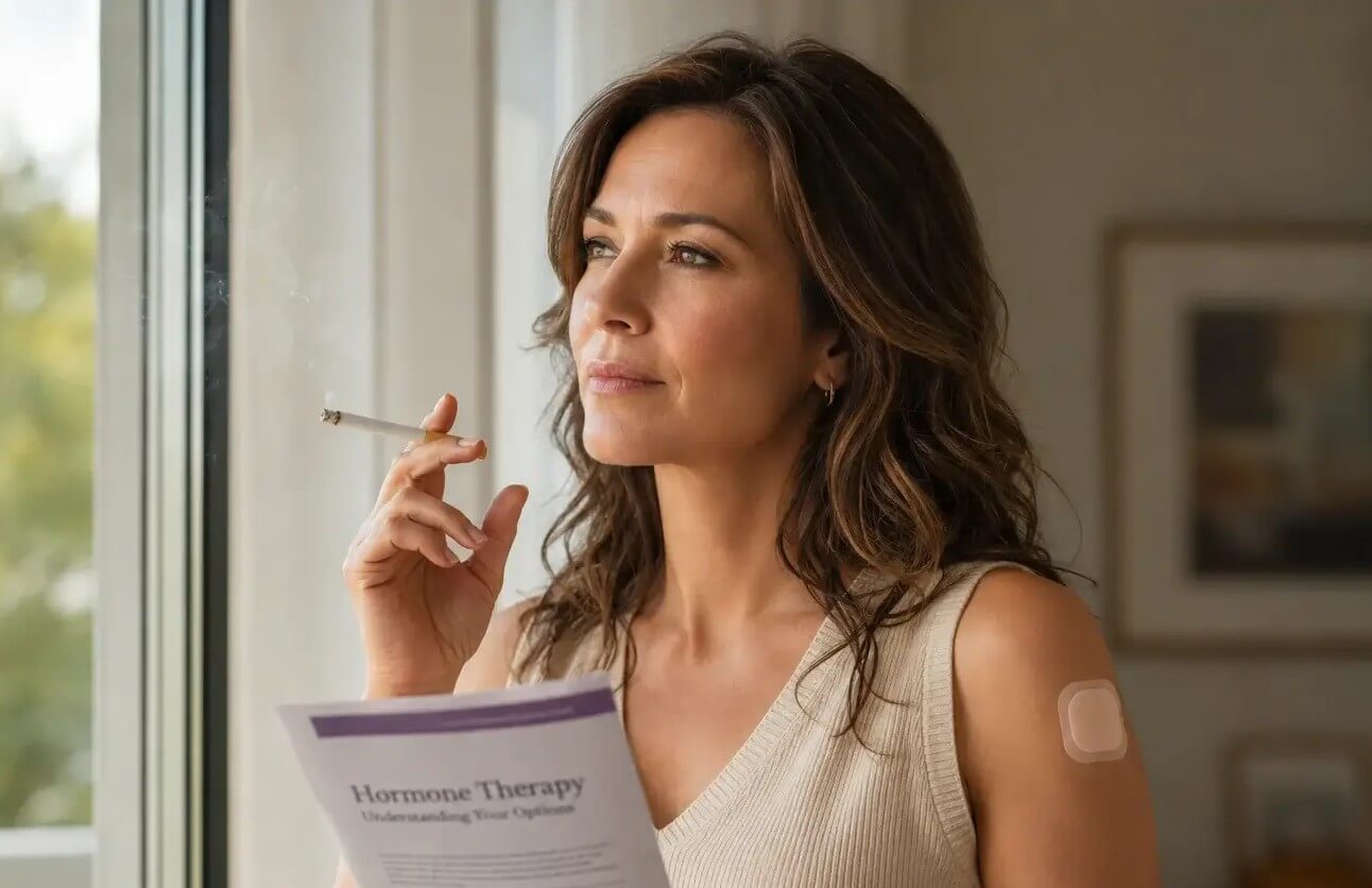 estradiol and smoking cigarettes HRT for Smokers: Is It Safe? Best Options & Patch Guidance (2026) Frontiers | Sex steroid hormone
