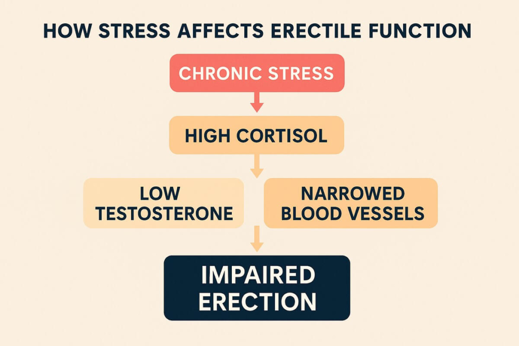 How Stress and Anxiety Affect Erectile Dysfunction in Men